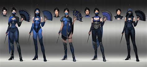 Mortal Kombat 11 Kitana Kollector Concept Art