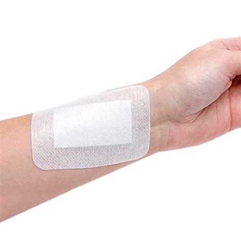 Adhesive Sterile Wound Dressings Pack Of 20 Suitable For Cuts And