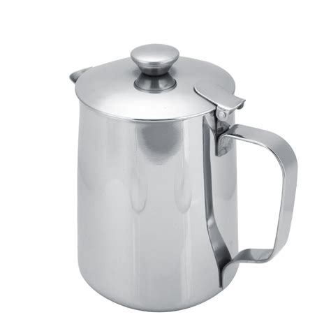 Noref Stainless Steel Cup Frothing Pitcher Stainless Steel Coffee Cup