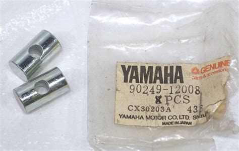 1976 1981 Genuine Yamaha Xt500 Brake Rod Pin 2 90249 12008 Nos Ebay