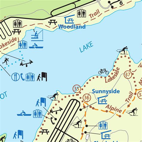 Ford Pinchot State Park Map Map By Avenza Systems Inc Avenza Maps