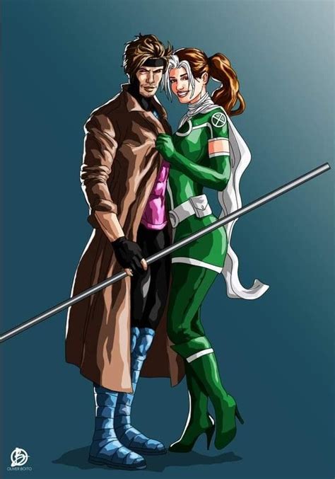 Pin By David Universo X Men On Rogue And Gambit X Men Marvel