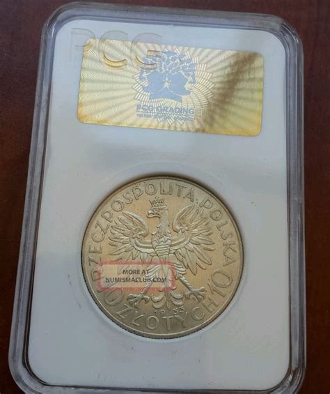 Poland 1933 10 Złotych Jadwiga Silver Polish Coin