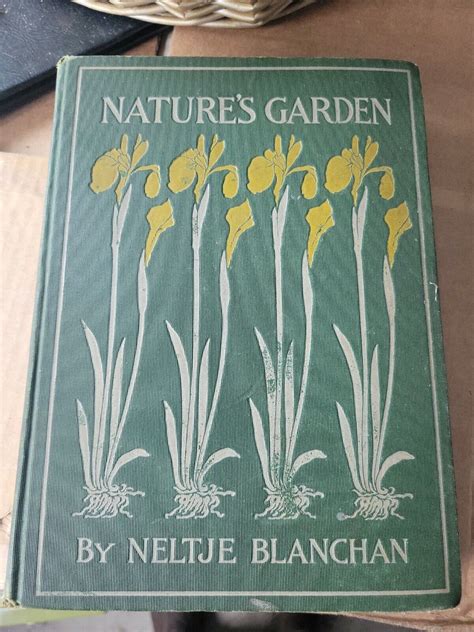 Natures Garden By Neltje Blanchan 1900 Hardcover Wild Flowers Color