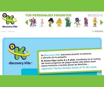 Discovery kids is a brand name owned by discovery communications. PROMOCIONES EN ARGENTINA : CASTING DISCOVERY KIDS