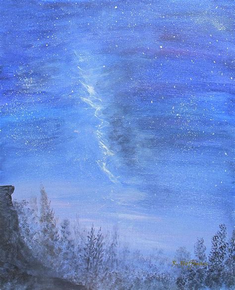 Starry Starry Night Painting By Robert Hoffman Fine Art America