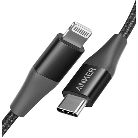 Anker Powerline Ii Usb C To Lightning Cable 3 Ft Apple Mfi Certified