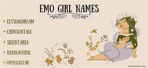 175 Emo Girl Names Unique And Darkly Beautiful Monikers Brand Makers