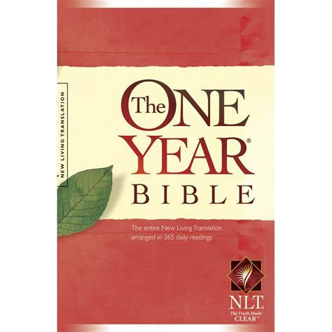 The One Year Bible Nlt Softcover