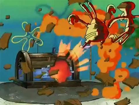 Krusty Krab Explosion Blank Template Imgflip