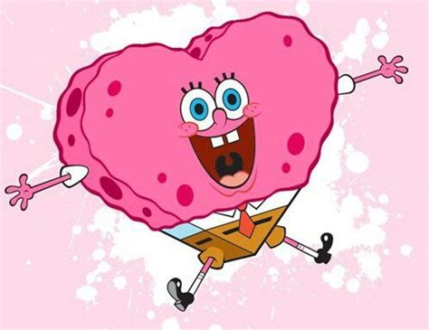 All the content of this site are free of charge and. love, heart, and pink image | Spongebob painting, Cartoon ...