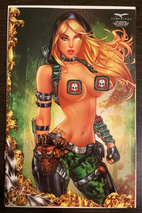 Zenescope Z Rated Eric Basaldua Exclusive Collectible Cover Ltd Nm Comic Books