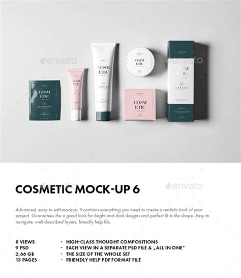 55 Best Psd Cosmetic Mockups To Showcase Cosmetics Designs Layerbag