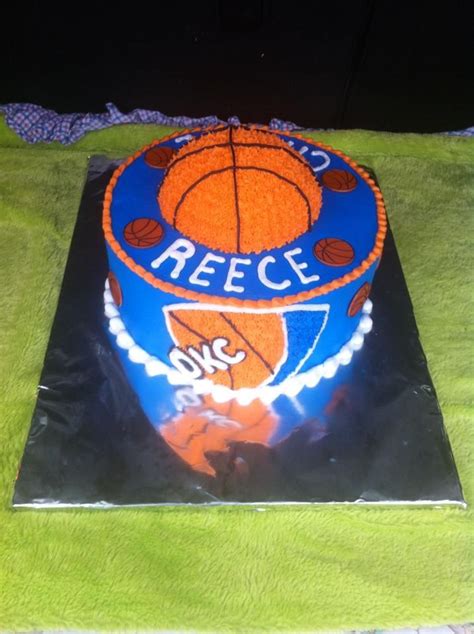 Okc Thunder Cake 74th Birthday Birthday Fun Birthday Parties Bday Birthday Cakes Thunder