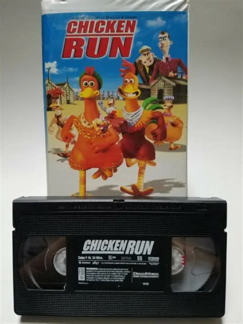 Chicken Run Vhs Dreamworks Home Entertainment Clamshell Movie The Best Porn Website