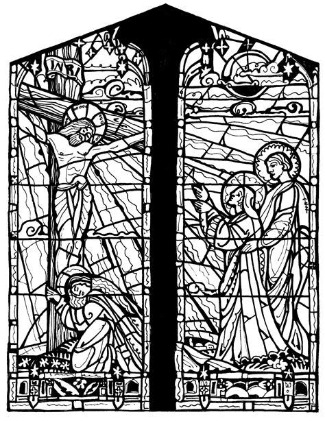 3,106 free images of colored glass. "Woman, Behold Your Son." | Learn To Coloring