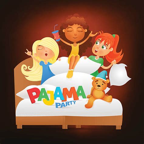 Best Pajama Party Illustrations Royalty Free Vector Graphics And Clip