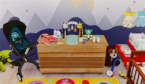Sims 4 Ccs The Best Nursery Clutter By Dreamteamsims