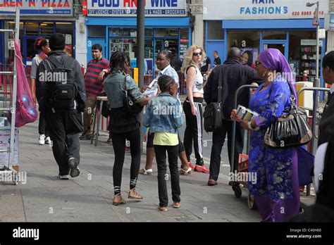 Harlesden An Area In London With One Of The Largest Ethnic Population Particularly Afro