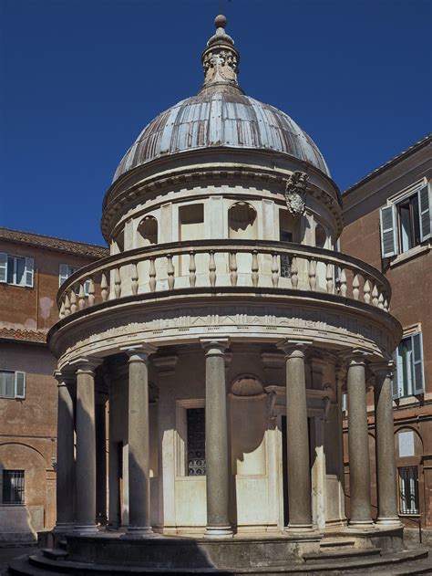 Il Tempietto Di San Pietro In Montorio Del Bramante Arte Svelata