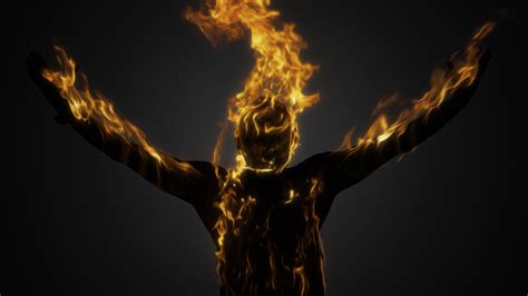 Body Fire Stock Footage Collection Actionvfx