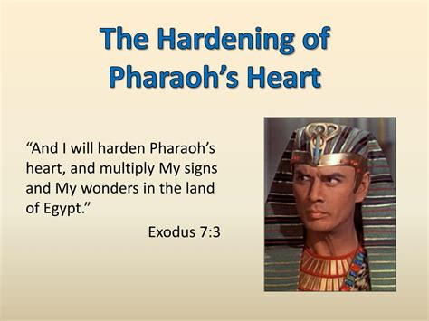 ppt the hardening of pharaoh s heart powerpoint presentation free download id 2163801