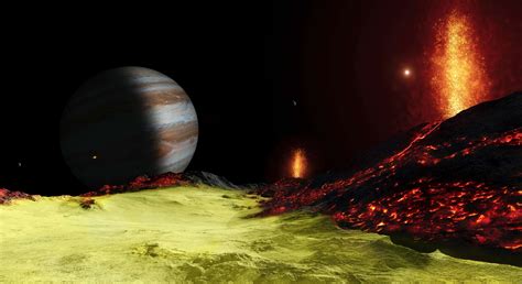 Astronomers Have Spotted Volcanic Plumes On Jupiter S Moon Io SYFY WIRE