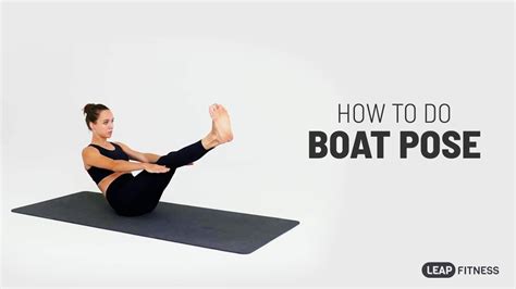 How To Do Boat Pose Youtube