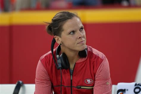 San Francisco 49ers Katie Sowers Becomes Nfls First Openly Gay Coach