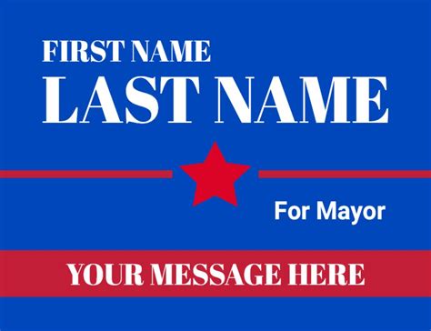 Mayor Crazy Cheap Political Signs And Custom Yard Signs 60 Off