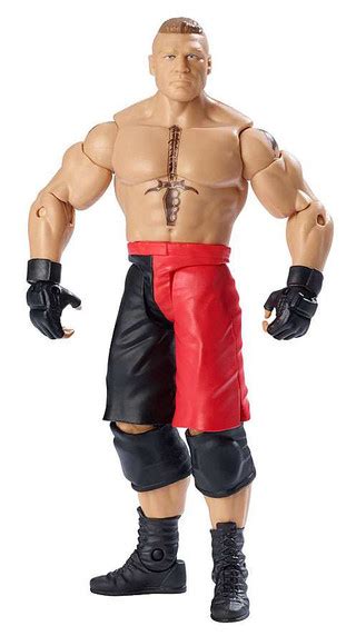 Wwe Wrestling Series 25 Brock Lesnar Action Figure 8 Mattel Toys Toywiz