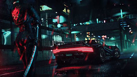 Maybe you would like to learn more about one of these? Samurai Sword Girl Cyberpunk 2077, HD Games, 4k Wallpapers ...