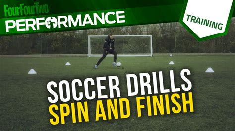 Soccer Shooting Drill How To Spin And Finish Youtube