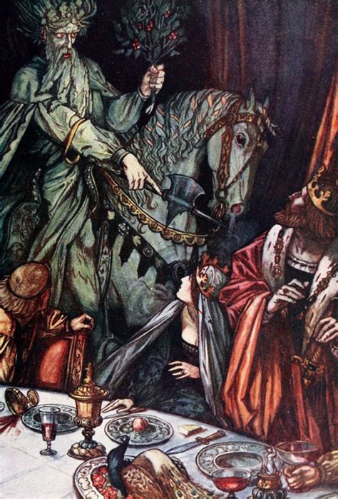 James Russell Sir Gawain And The Green Knight In Pictures