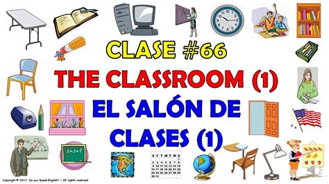 Objetos De Un Salon De Clases En Ingles Variaciones Clase
