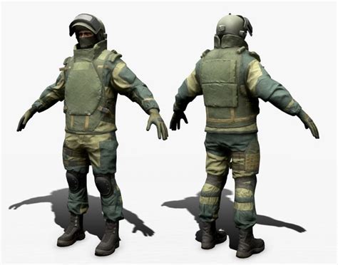 Free 3d Russian Soldier Models Turbosquid