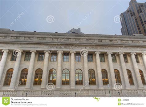 Federal Courthouse Birmingham Al Stock Photo Image Of Historic