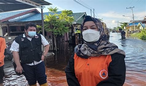 Posko Darurat Banjir Kota Palangka Raya Mulai Didirikan