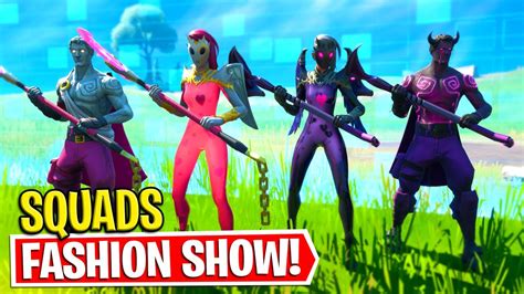 The Ultimate Squads Fortnite Fashion Show Skin Competition Best