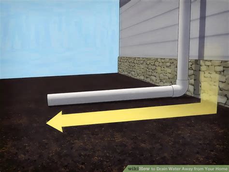 3 Ways To Drain Water Away From Your Home Wikihow