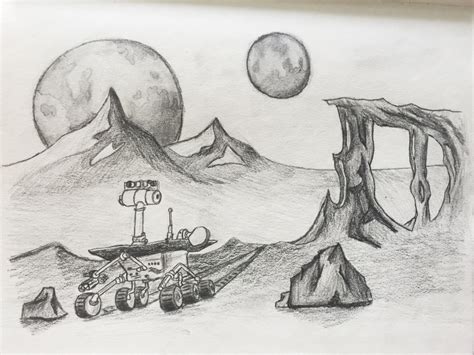 Mars Drawing