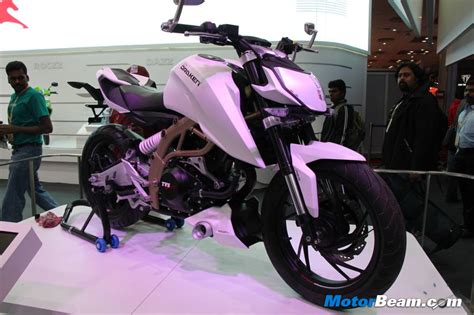 The thrill of speed, sensation of power and attractive styling will definitely annihilate the power bike segment in india. 2014 Auto Expo - Bigger TVS Apache RTR (250cc) is called ...