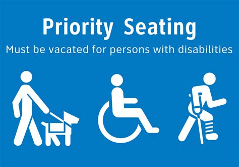 Priority And Courtesy Seating