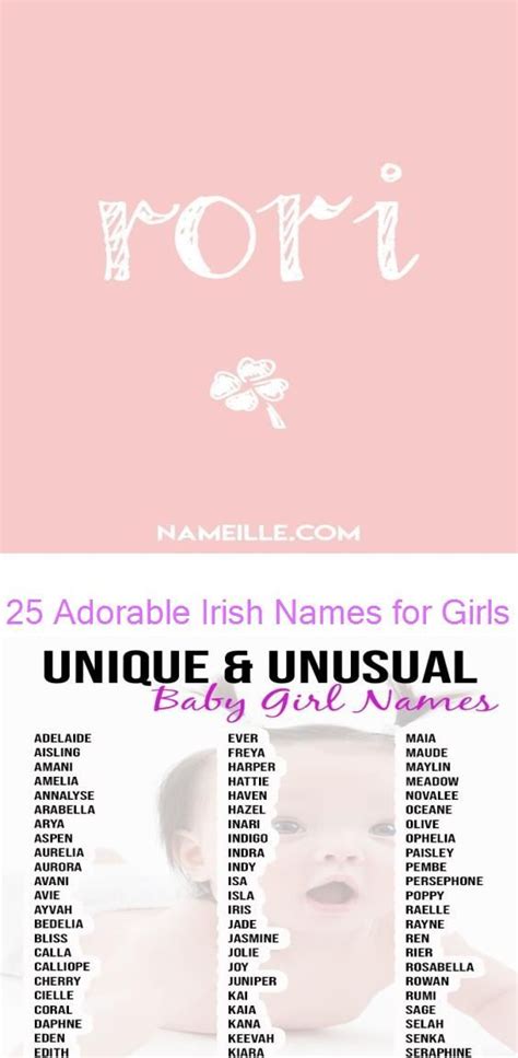 Meaning of the irish name caireann. 25 Adorable Irish Names for Girls 100+ Unique Baby Girl ...