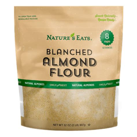 Natures Eats Blanched Almond Flour 32 Oz