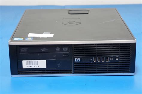 Hp Compaq 8000 Elite Sff Low Profile Desktop Pc Auction 0001 2507450