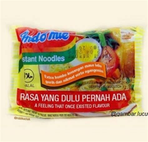 25 Meme dan gambar lucu mi instan yang bakal bikin kamu tergoda, aw! | Gambar lucu