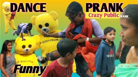 Teddy Bear Crazy 🔥dance And Prank On 😂🤣 2023 Vest Funny Youtube Teddybear Thekv05vlogger