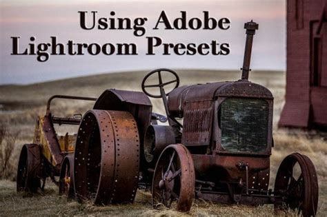 Faq about adding lightroom presets. Using Adobe Lightroom Presets
