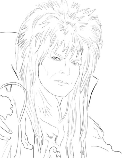 Jareth Coloring Page Coloring Pages